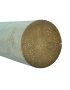 Trästolpar svarvade från Fyrås trä